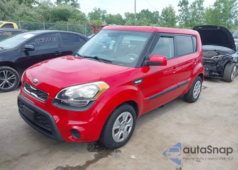 2013 Kia Soul z USA, uszkodzony, nr VIN KNDJT2A50D7492205
